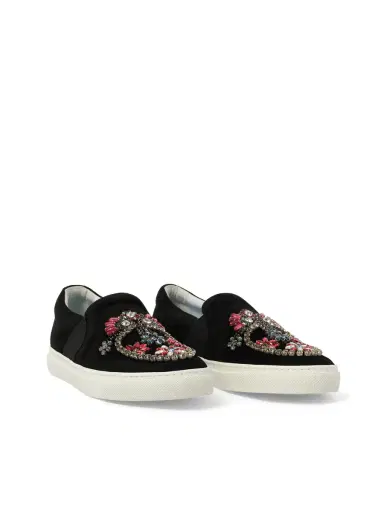 Lanvin Emb Slip On Sneaker | Thumbnail 3 Lanvin Emb Slip On Sneaker | Thumbnail 3