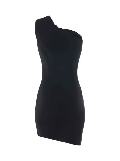Givenchy Asymmetrical Mini Dress | Thumbnail 4 Givenchy Asymmetrical Mini Dress | Thumbnail 4
