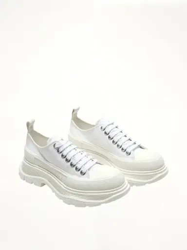 Alexander McQueen Tread Slick Canvas Lace-up Shoes | Thumbnail 3 Alexander McQueen Tread Slick Canvas Lace-up Shoes | Thumbnail 3