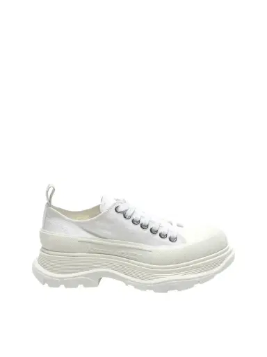 Alexander McQueen Tread Slick Canvas Lace-up Shoes | Thumbnail 1 Alexander McQueen Tread Slick Canvas Lace-up Shoes | Thumbnail 1
