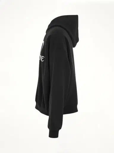 We11Done Cursive Circle Logo Hoodie | Thumbnail 2 We11Done Cursive Circle Logo Hoodie | Thumbnail 2