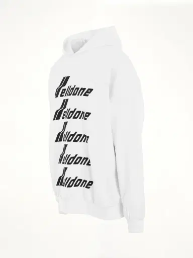We11Done Multiple Front Logo Hoodie | Thumbnail 3 We11Done Multiple Front Logo Hoodie | Thumbnail 3