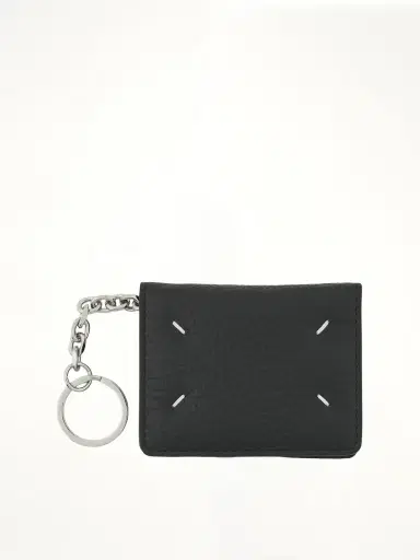 Maison Margiela Four Stitch Logo Card Holder With Keyring | Thumbnail 3 Maison Margiela Four Stitch Logo Card Holder With Keyring | Thumbnail 3