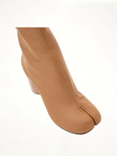 Maison Margiela Tabi Ankle Boots 8cm Heel in Nude Beige | Thumbnail 2 Maison Margiela Tabi Ankle Boots 8cm Heel in Nude Beige | Thumbnail 2