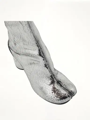 Maison Margiela Tabi Mirror Ankle Boots 8cm | Thumbnail 4 Maison Margiela Tabi Mirror Ankle Boots 8cm | Thumbnail 4