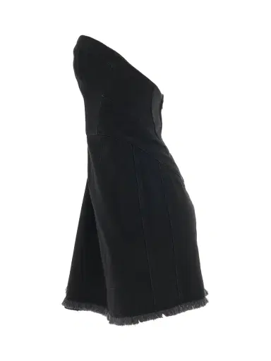 Alexander McQueen Mini Bustier Denim Dress | Thumbnail 2 Alexander McQueen Mini Bustier Denim Dress | Thumbnail 2
