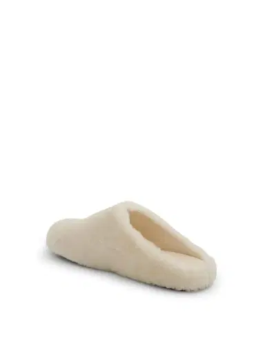 Givenchy 4G Shearling Slip On in Ivory White | Thumbnail 2 Givenchy 4G Shearling Slip On in Ivory White | Thumbnail 2
