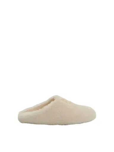 Givenchy 4G Shearling Slip On in Ivory White | Thumbnail 1 Givenchy 4G Shearling Slip On in Ivory White | Thumbnail 1