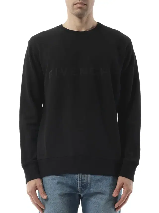 4G Archetype Spray Sweatshirt in Black/white 4G Archetype Spray Sweatshirt in Black/white