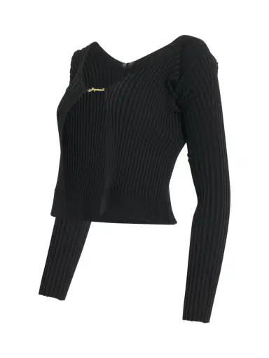Jacquemus Pralu Longue Charm Cardigan | Thumbnail 3 Jacquemus Pralu Longue Charm Cardigan | Thumbnail 3