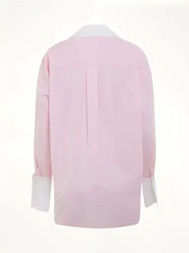 Loewe Deconstructed Cotton Shirt in Chalk White | Thumbnail 4 Loewe Deconstructed Cotton Shirt in Chalk White | Thumbnail 4