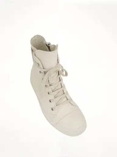 Rick Owens Edfu Leather Sneakers in | Thumbnail 4 Rick Owens Edfu Leather Sneakers in | Thumbnail 4