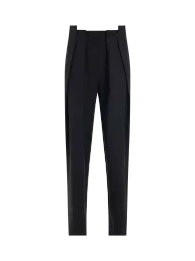 Off-White Ablohland Wool Paperbag Pants | Thumbnail 1 Off-White Ablohland Wool Paperbag Pants | Thumbnail 1