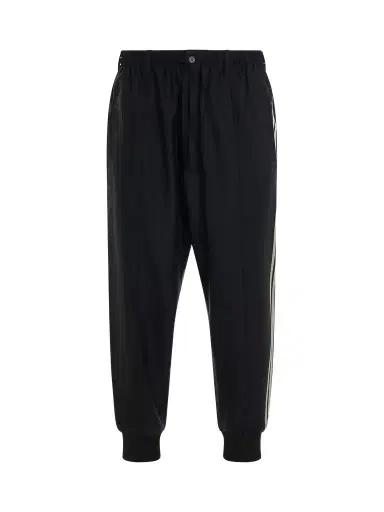 Y-3 3 Stripes Refined Wool Cuffed Pants | Thumbnail 1 Y-3 3 Stripes Refined Wool Cuffed Pants | Thumbnail 1