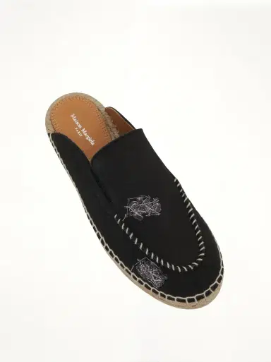 Maison Margiela Embroidered Espadrille Mules | Thumbnail 2 Maison Margiela Embroidered Espadrille Mules | Thumbnail 2