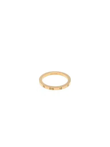 Maison Margiela Numerical 2mm Ring | Thumbnail 1 Maison Margiela Numerical 2mm Ring | Thumbnail 1