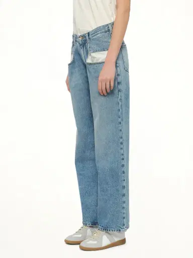 Maison Margiela Straight Jeans With Contrasted Pockets | Thumbnail 2 Maison Margiela Straight Jeans With Contrasted Pockets | Thumbnail 2