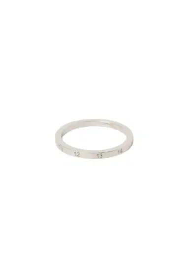 Maison Margiela Numerical 2mm Rings | Thumbnail 1 Maison Margiela Numerical 2mm Rings | Thumbnail 1