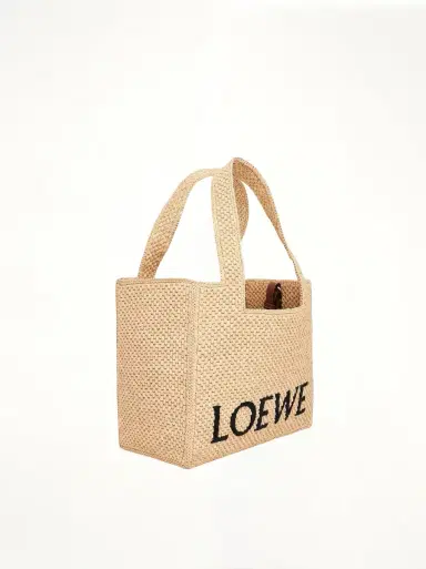 Loewe Medium Logo Font Tote Bag | Thumbnail 3 Loewe Medium Logo Font Tote Bag | Thumbnail 3