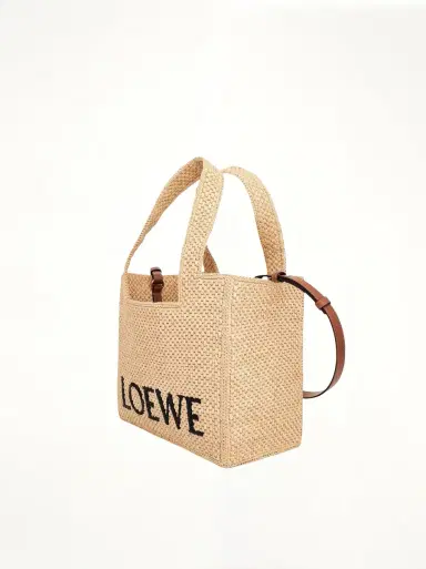 Loewe Medium Logo Font Tote Bag | Thumbnail 4 Loewe Medium Logo Font Tote Bag | Thumbnail 4