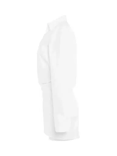 Off-White Poplin Twist Shirt Dress | Thumbnail 2 Off-White Poplin Twist Shirt Dress | Thumbnail 2