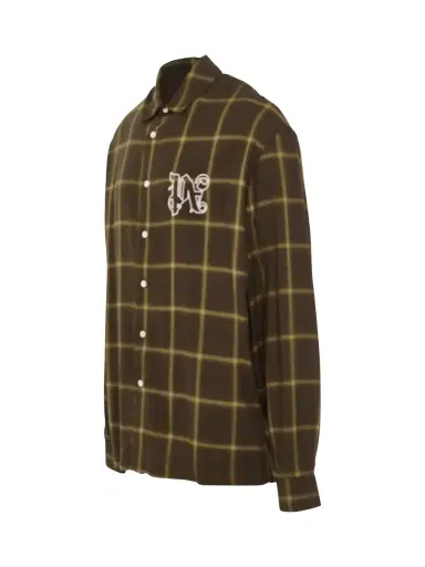 Palm Angels Monogram Check Shirt | Thumbnail 3 Palm Angels Monogram Check Shirt | Thumbnail 3