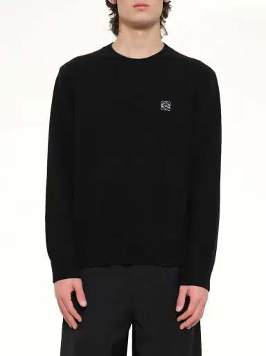 Loewe Anagram Embroidered Knit Sweater | Thumbnail 3 Loewe Anagram Embroidered Knit Sweater | Thumbnail 3