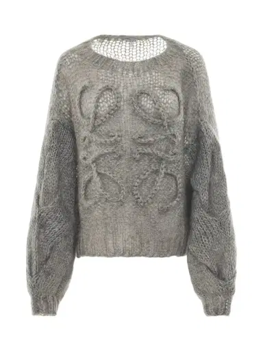 Loewe Anagram Mohair Sweater in | Thumbnail 1 Loewe Anagram Mohair Sweater in | Thumbnail 1