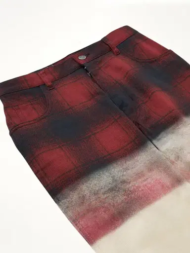 Maison Margiela Maison Margiela x Pendleton Checked Pants in Black/red Red | Thumbnail 5 Maison Margiela Maison Margiela x Pendleton Checked Pants in Black/red Red | Thumbnail 5