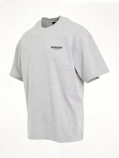 Represent New Represent Owners Club T-shirt in Ash Grey/black Grey | Thumbnail 3 Represent New Represent Owners Club T-shirt in Ash Grey/black Grey | Thumbnail 3
