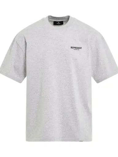 Represent New Represent Owners Club T-shirt in Ash Grey/black Grey | Thumbnail 1 Represent New Represent Owners Club T-shirt in Ash Grey/black Grey | Thumbnail 1