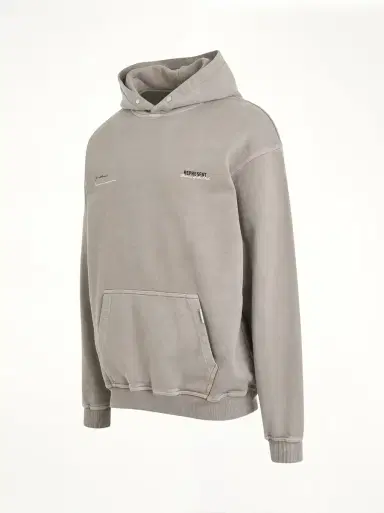 Represent Patron of The Club Hoodie in Mudstone Grey | Thumbnail 3 Represent Patron of The Club Hoodie in Mudstone Grey | Thumbnail 3