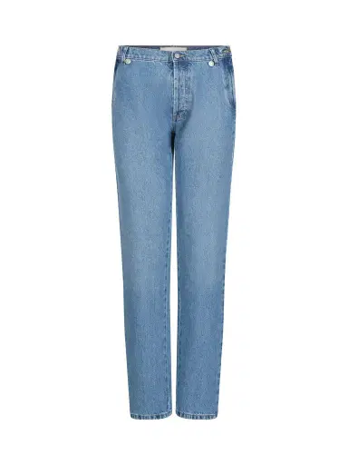 Coperni Open Hip Denim Trousers in Washed | Thumbnail 1 Coperni Open Hip Denim Trousers in Washed | Thumbnail 1