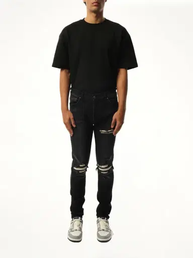 AMIRI Mx1 Ultrasuede Jeans in | Thumbnail 4 AMIRI Mx1 Ultrasuede Jeans in | Thumbnail 4