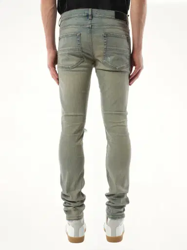AMIRI Mx1 Ultrasuede Jeans in Antique Indigo Blue | Thumbnail 5 AMIRI Mx1 Ultrasuede Jeans in Antique Indigo Blue | Thumbnail 5