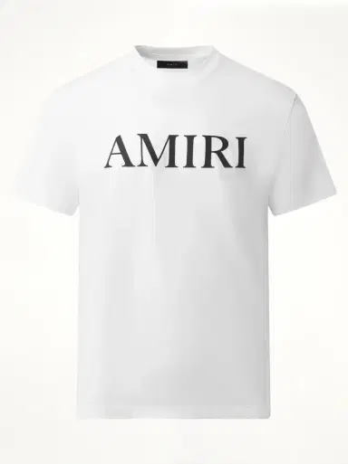 AMIRI Amiri Core Logo T-shirt in White/black | Thumbnail 3 AMIRI Amiri Core Logo T-shirt in White/black | Thumbnail 3