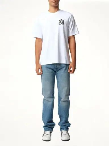 AMIRI MA Core Logo T-shirt in White/black | Thumbnail 4 AMIRI MA Core Logo T-shirt in White/black | Thumbnail 4