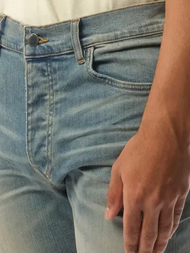 AMIRI Stack Jeans in Antique Indigo Blue | Thumbnail 2 AMIRI Stack Jeans in Antique Indigo Blue | Thumbnail 2