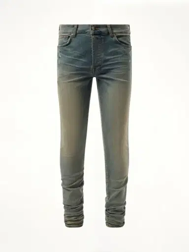 AMIRI Stack Jeans in Antique Indigo Blue | Thumbnail 3 AMIRI Stack Jeans in Antique Indigo Blue | Thumbnail 3