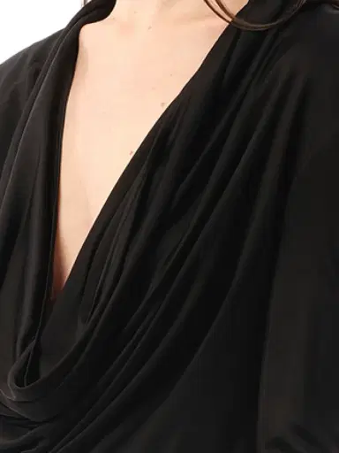 Helmut Lang Cowl Liquid Dress | Thumbnail 2 Helmut Lang Cowl Liquid Dress | Thumbnail 2