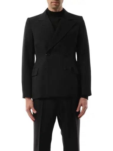Maison Margiela Wool Barathea Suit Jacket | Thumbnail 1 Maison Margiela Wool Barathea Suit Jacket | Thumbnail 1