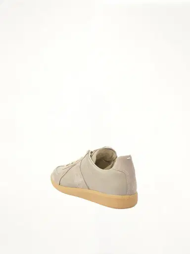 Maison Margiela Replica Leather Sneaker in Birdy Grey | Thumbnail 2 Maison Margiela Replica Leather Sneaker in Birdy Grey | Thumbnail 2
