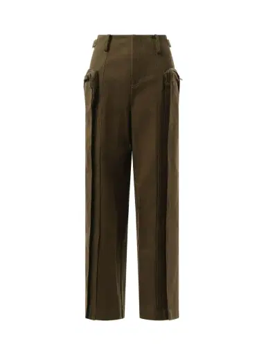 FAX COPY EXPRESS Oversized Cargo Pants in Olive Green | Thumbnail 3 FAX COPY EXPRESS Oversized Cargo Pants in Olive Green | Thumbnail 3
