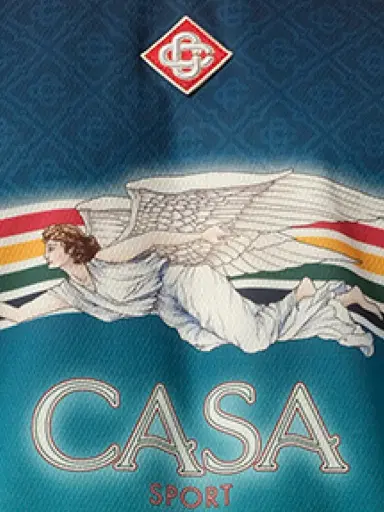 Casablanca Casa Printed Football Top | Thumbnail 2 Casablanca Casa Printed Football Top | Thumbnail 2