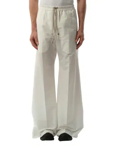 Rick Owens Rick Owens x Moncler Belas Pants in Milk White | Thumbnail 1 Rick Owens Rick Owens x Moncler Belas Pants in Milk White | Thumbnail 1