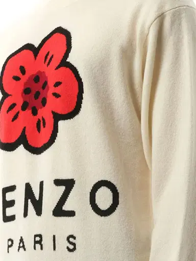 KENZO Knit Boke Flower Placed Sweater | Thumbnail 2 KENZO Knit Boke Flower Placed Sweater | Thumbnail 2