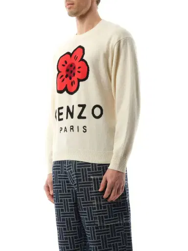 KENZO Knit Boke Flower Placed Sweater | Thumbnail 5 KENZO Knit Boke Flower Placed Sweater | Thumbnail 5
