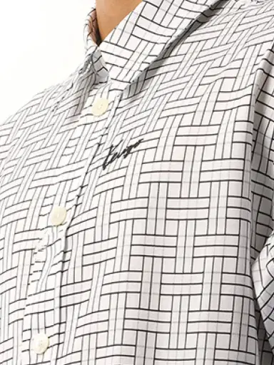 KENZO Kenzo Weave Oversized Shirt | Thumbnail 2 KENZO Kenzo Weave Oversized Shirt | Thumbnail 2