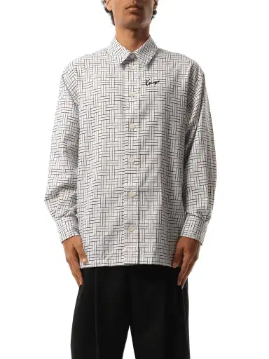 KENZO Kenzo Weave Oversized Shirt | Thumbnail 1 KENZO Kenzo Weave Oversized Shirt | Thumbnail 1