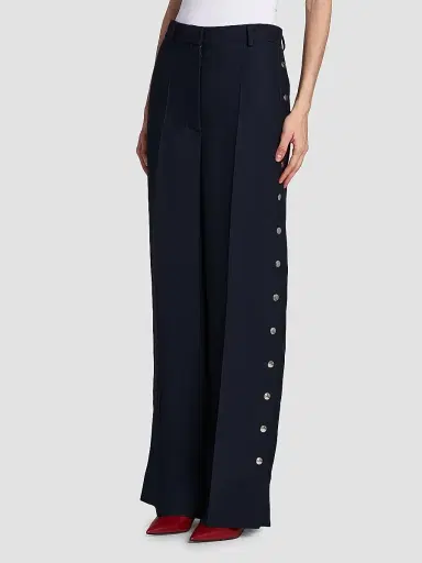 Stella McCartney Women's Tailored Snapped Pants | Thumbnail 4 Stella McCartney Women's Tailored Snapped Pants | Thumbnail 4